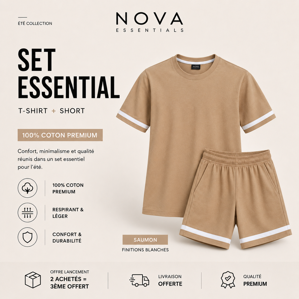 Set Essential Saumon