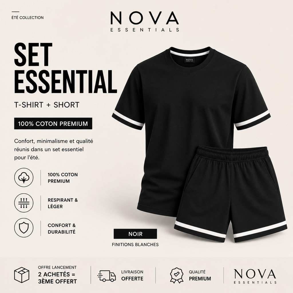 Set Essential Black